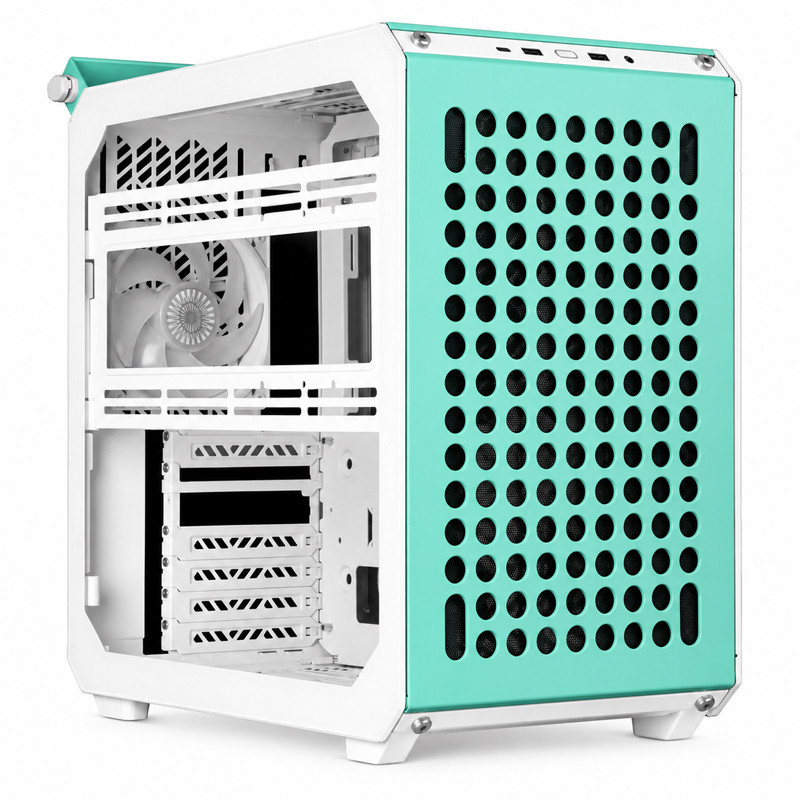 Boitier Gaming Cooler Master QUBE 500 Édition Moyen Tour Macaron en Tunisie