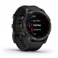 Montre Connectée Garmin Epix (Gen 2) Sapphire Titane DLC 47 mm Noir en Tunisie