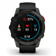 Montre Connectée Garmin Epix (Gen 2) Sapphire Titane DLC 47 mm Noir en Tunisie