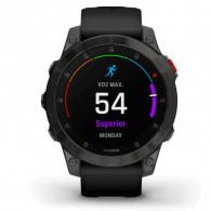 Montre Connectée Garmin Epix (Gen 2) Sapphire Titane DLC 47 mm Noir en Tunisie