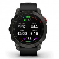 Montre Connectée Garmin Epix (Gen 2) Sapphire Titane DLC 47 mm Noir en Tunisie