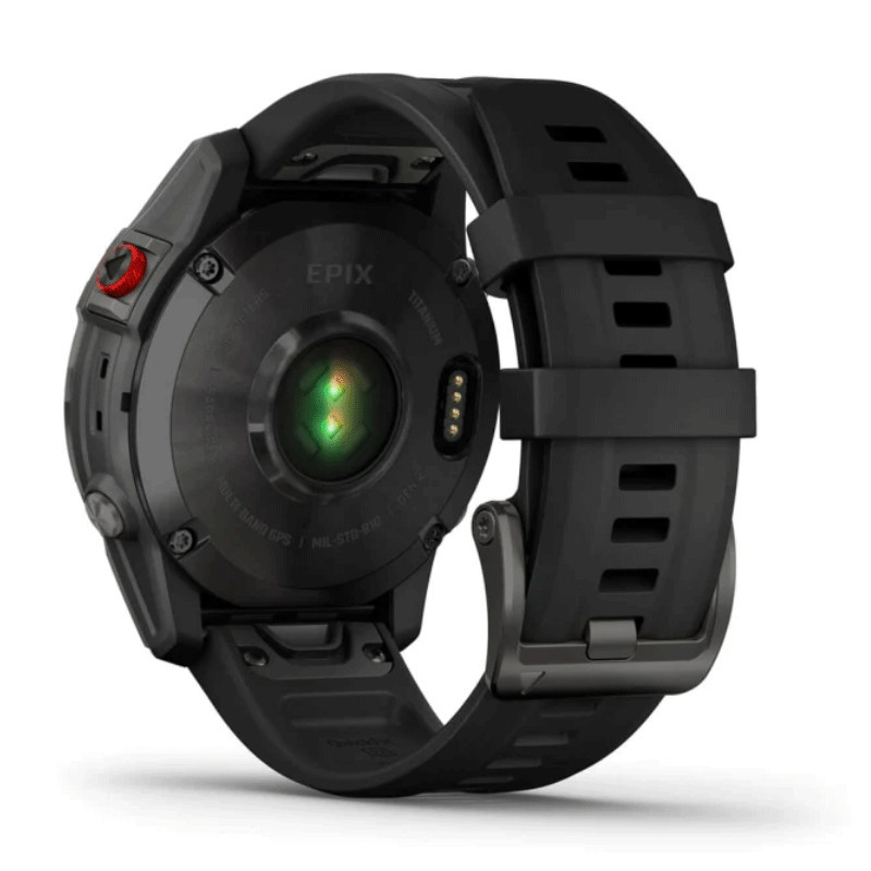 Montre Connectée Garmin Epix (Gen 2) Sapphire Titane DLC 47 mm Noir en Tunisie