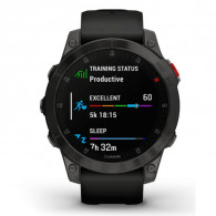 Montre Connectée Garmin Epix (Gen 2) Sapphire Titane DLC 47 mm Noir en Tunisie