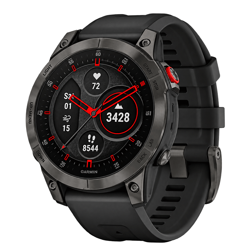 Montre Connectée Garmin Epix (Gen 2) Sapphire Titane DLC 47 mm Noir en Tunisie