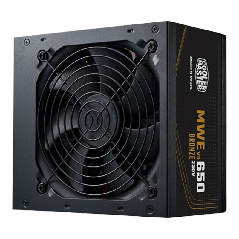 Bloc D'Alimentation Cooler Master MWE 650W V3 Noir En Tunisie