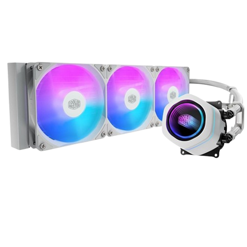 Refroidisseur Cooler Master MasterLiquid Core Nex 360 ARGB Blanc En Tunisie