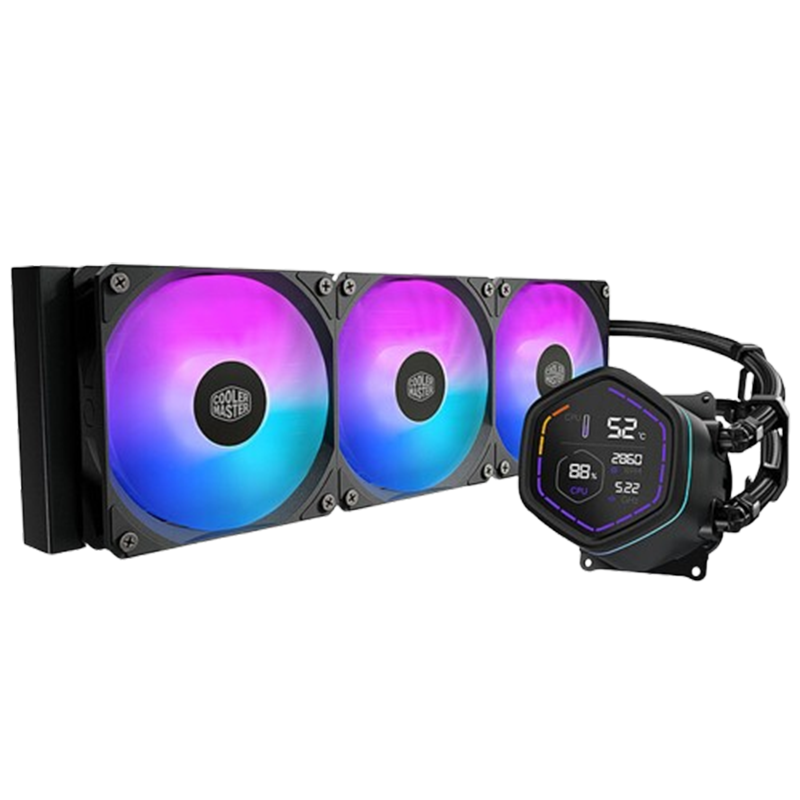 Refroidisseur Cooler Master MasterLiquid Core Nex 360 ARGB Noir En Tunisie