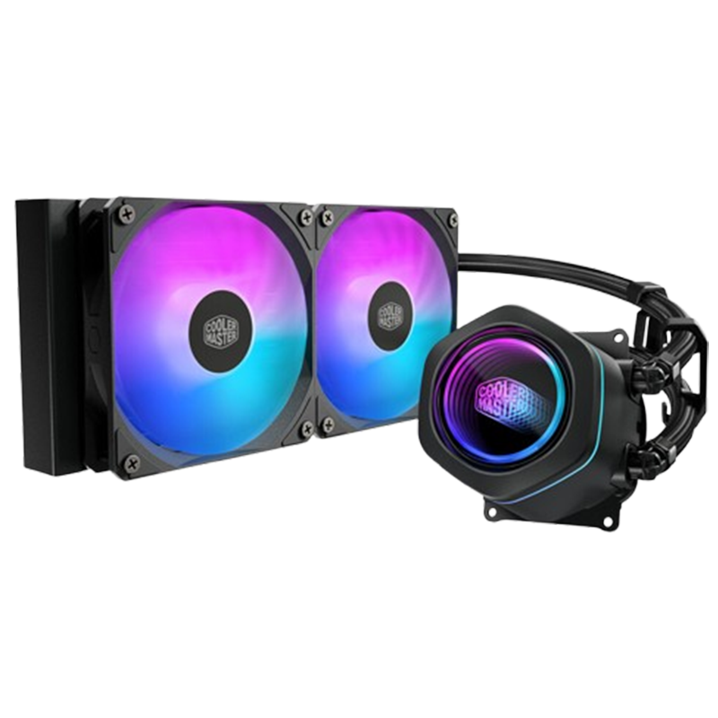 Refroidisseur Cooler Master MasterLiquid Core Nex 240 ARGB Noir En Tunisie