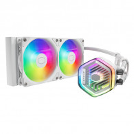 Refroidisseur De Processeur Cooler Master MasterLiquid 240 Atmos ARGB Blanc En Tunisie