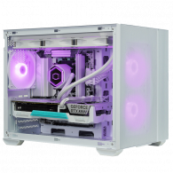 Boitier Gaming Cooler Master Elite 461 Moyen Tour Blanc en Tunisie