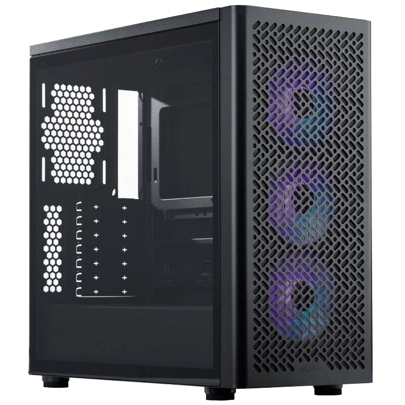 Boitier Gaming Cooler Master Elite 502 Moyen Tour Noir en Tunisie