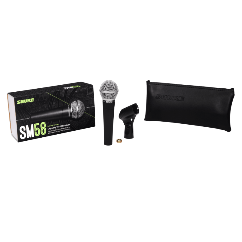 MICROPHONE FILIAR DYNAMIQUE SHURE SM58