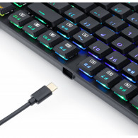 Clavier Gaming Mécanique Redragon K607 APL RGB Clavier Gaming Mécanique Redragon K607 APL RGB