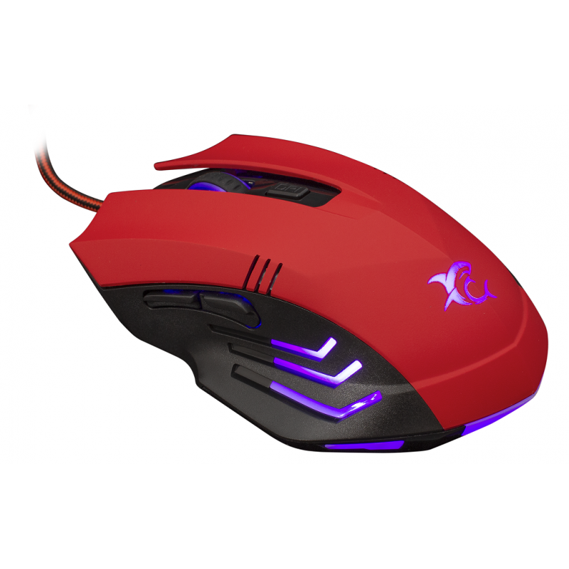 Souris Gamer White Shark Hannibal GM-5006R Rouge