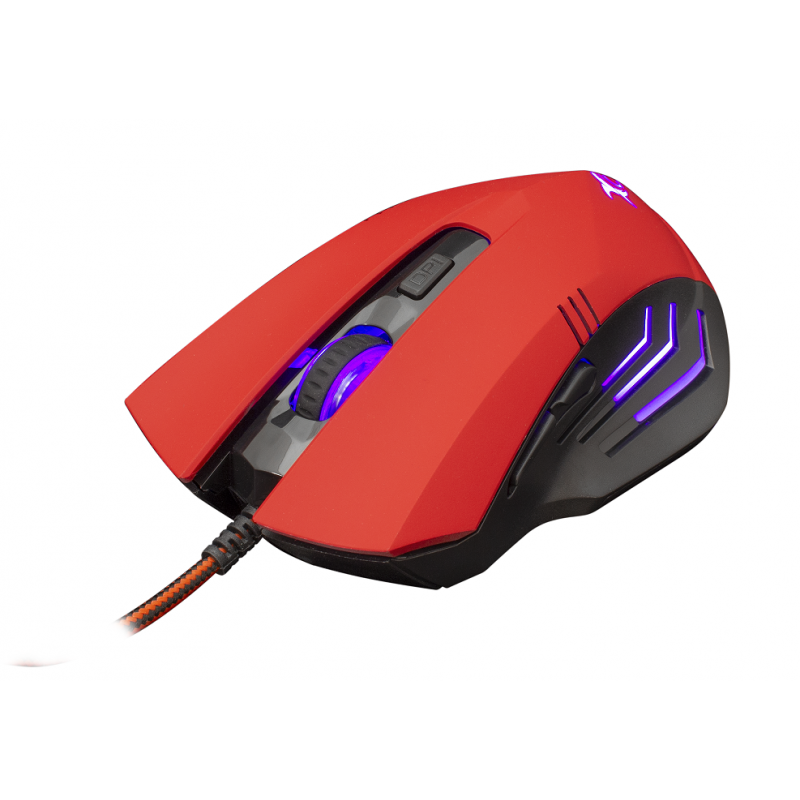 Souris Gamer White Shark Hannibal GM-5006R Rouge