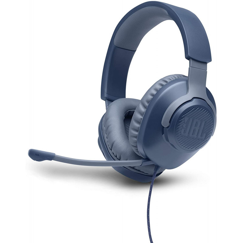 Micro Casque Gamer JBL Quantum 100 - Bleu Micro Casque Gamer JBL Quantum 100 - Bleu
