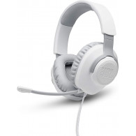 Micro Casque Gamer JBL Quantum 100 - Blanc Micro Casque Gamer JBL Quantum 100 - Blanc