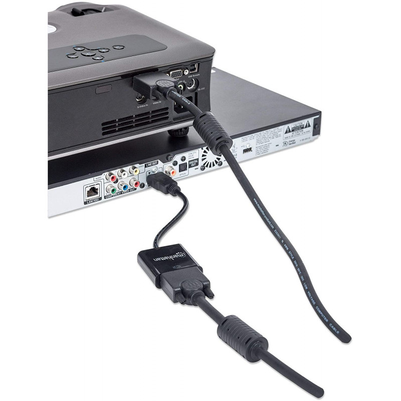 Convertisseur HDMI Vers VGA Manhattan 151436