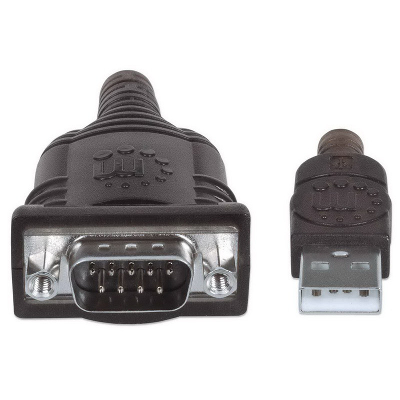 Convertisseur USB vers série RS232 Manattan 205153 Convertisseur USB vers série RS232 Manattan 205153
