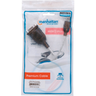 Convertisseur USB vers série RS232 Manattan 205153 Convertisseur USB vers série RS232 Manattan 205153