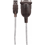 Convertisseur USB vers série RS232 Manattan 205153 Convertisseur USB vers série RS232 Manattan 205153