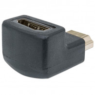 Adaptateur HDMI A Femelle Vers A Mâle Noir Adaptateur HDMI A Femelle Vers A Mâle Noir
