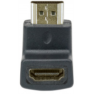 Adaptateur HDMI A Femelle Vers A Mâle Noir Adaptateur HDMI A Femelle Vers A Mâle Noir