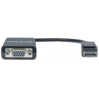 Convertisseur Manhattan DisplayPort Vers VGA 151962 Convertisseur Manhattan DisplayPort Vers VGA 151962