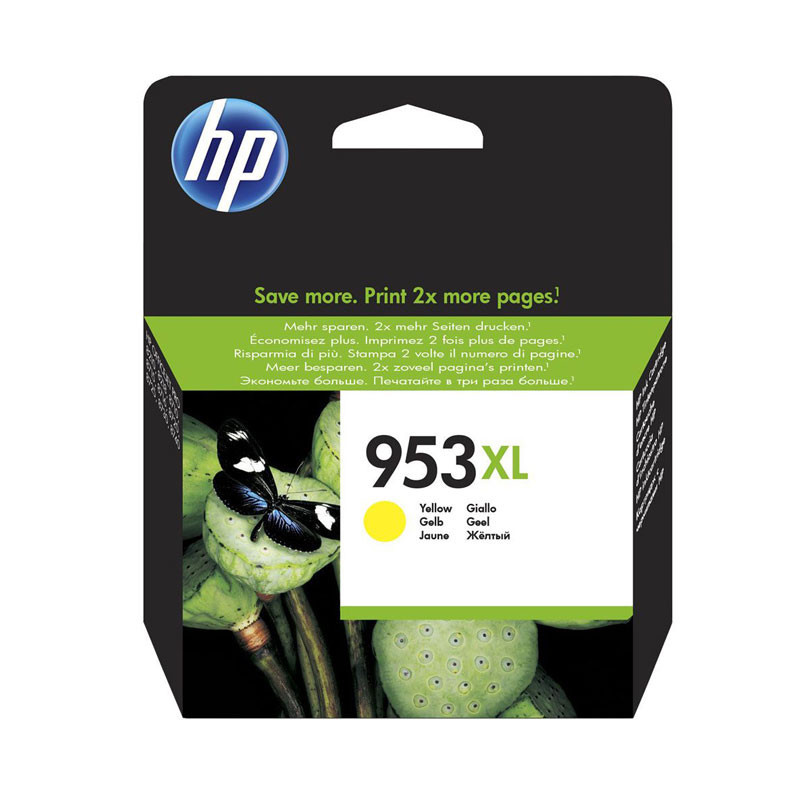 Cartouche HP Jet d'encre Original 953XL - Jaune (F6U18AE) Cartouche HP Jet d'encre Original 953XL - Jaune (F6U18AE)