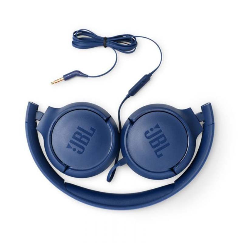 Micro Casque JBL Filaire T500 - Bleu