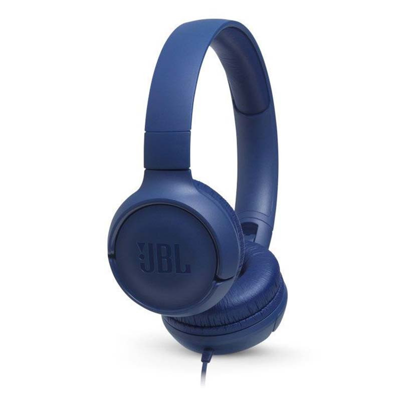 Micro Casque JBL Filaire T500 - Bleu