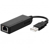 Adaptateur D-Link USB 2.0 vers Fast Ethernet Noir