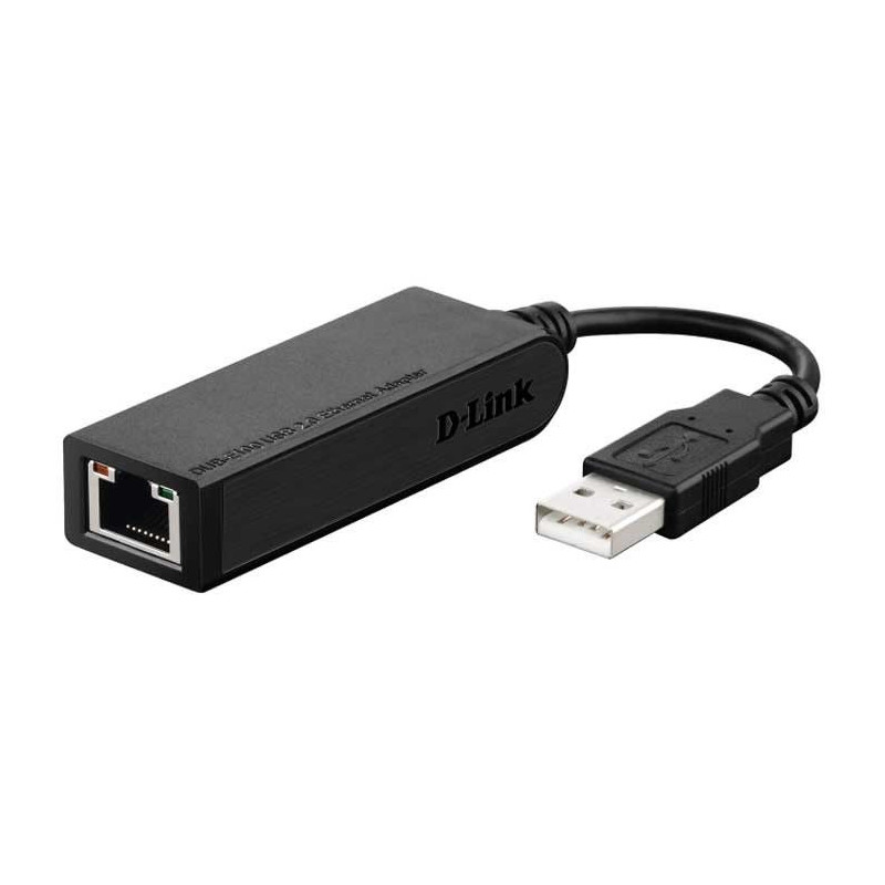 Adaptateur D-Link USB 2.0 vers Fast Ethernet Noir