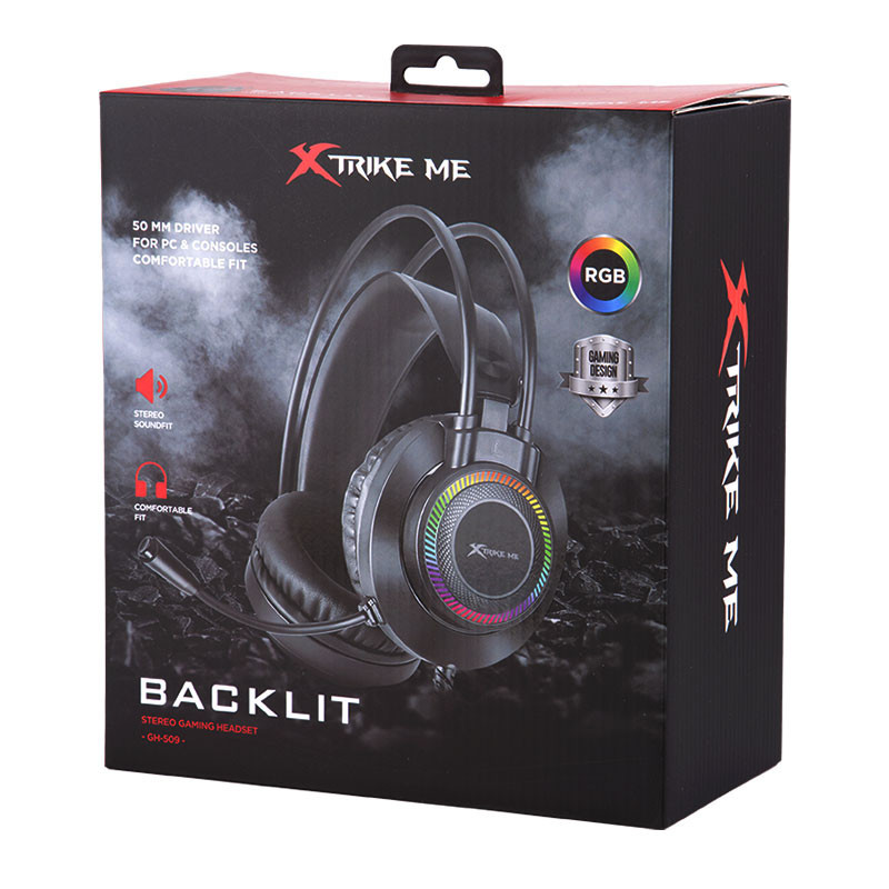 Micro Casque Gaming Xtrike Me GH509 Noir