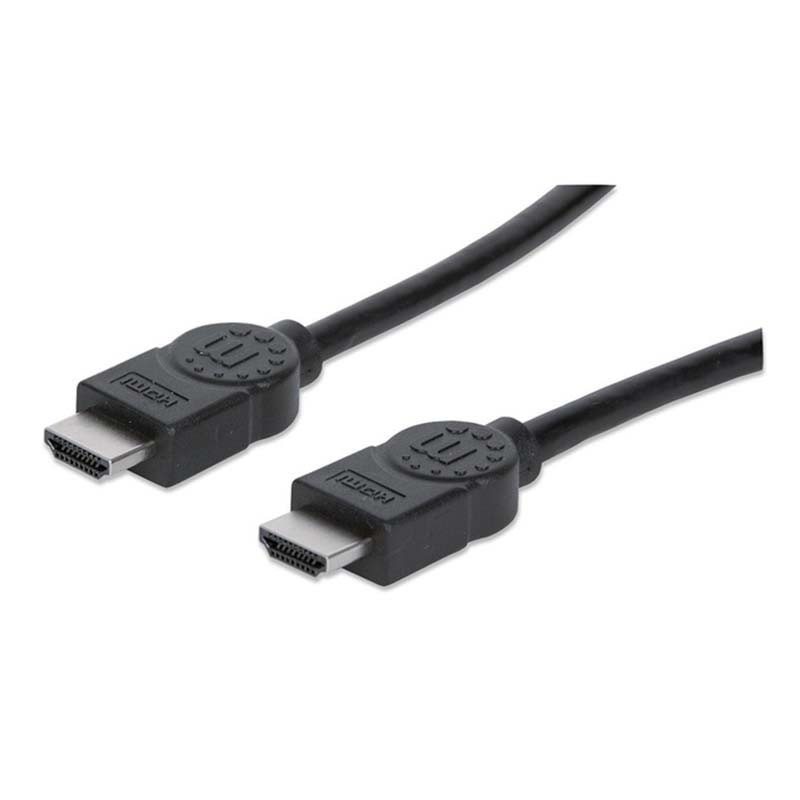 Câble HDMI Manhattan Haute Vitesse Avec Ethernet 5M Noir