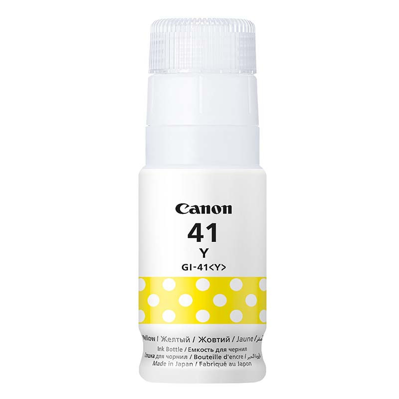 Bouteille D'Encre Original Canon  GI-41 Jaune
