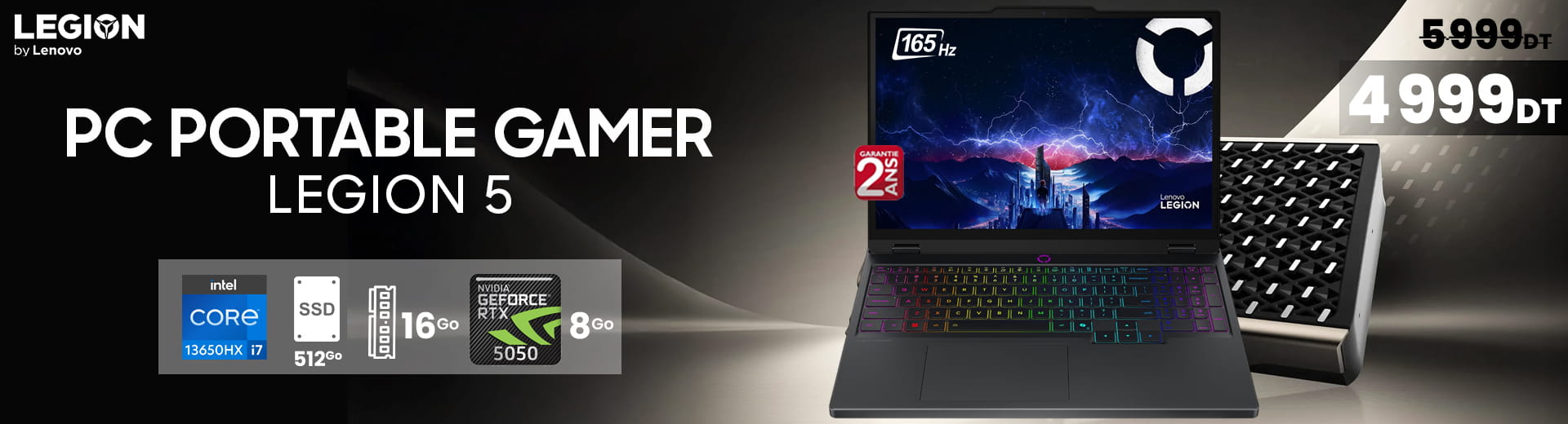 PC Portable Gamer Lenovo Legion 5