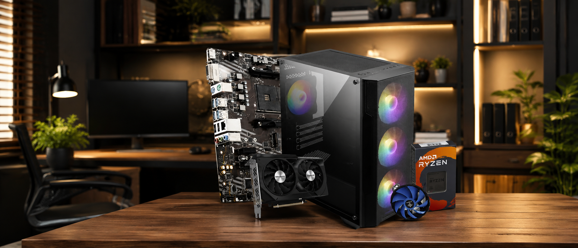 🖥️ Pc Gamer Apex R501 – Ryzen 5 3600, RTX 4060, 16Go RAM, SSD 512Go au meilleur prix en Tunisie